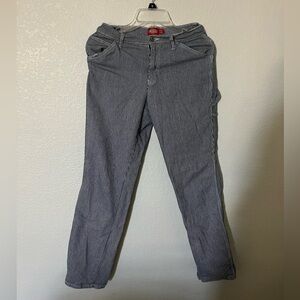 Dickies — Striped Straight Leg Jeans